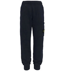 Stone Island Sweatpants - Navy Blue