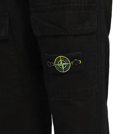 Stone Island Bukser - Cargo - Sort