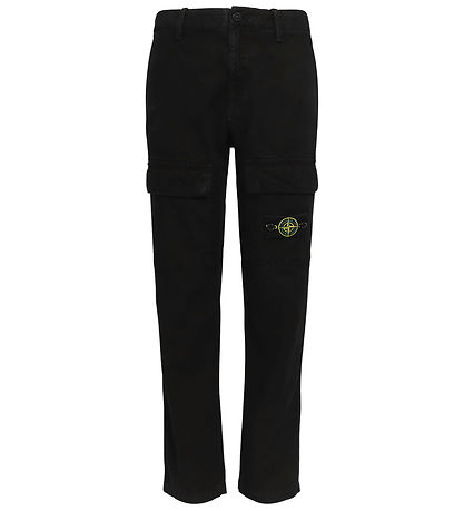 Stone Island Bukser - Cargo - Sort