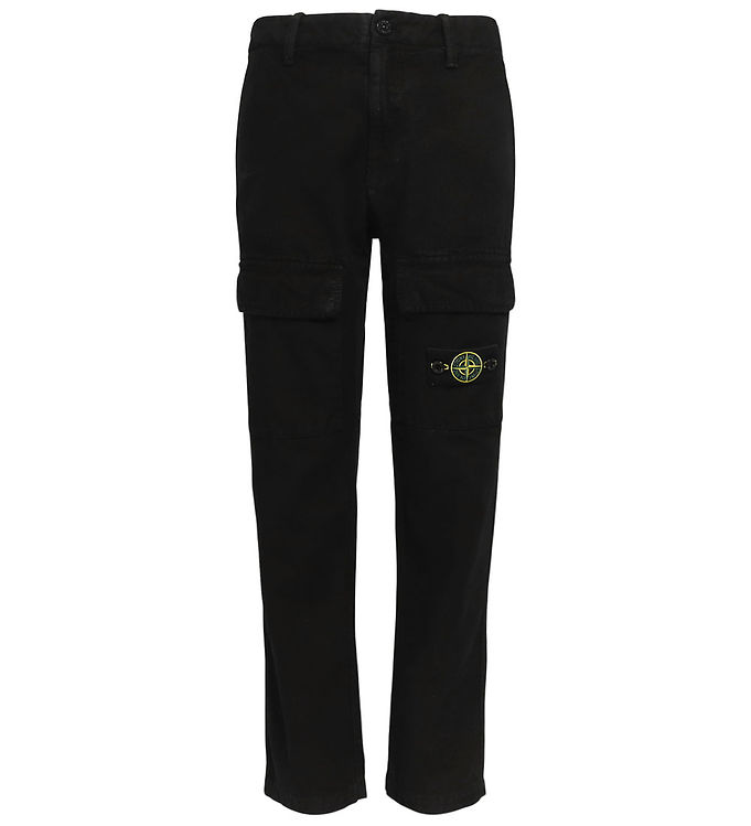 Stone Island Bukser - Cargo - Sort
