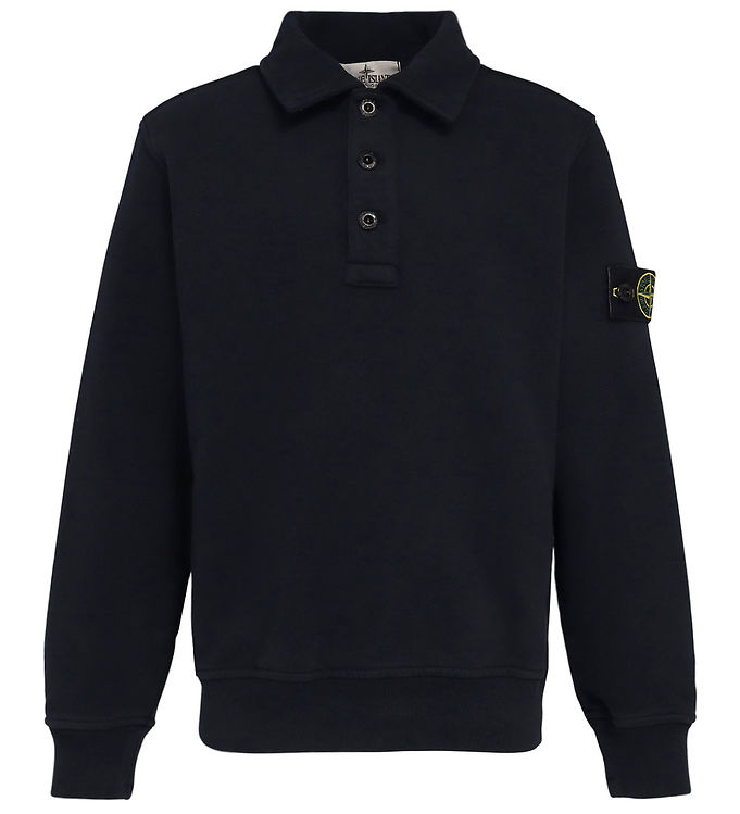 Stone Island Sweatshirt m. Lynlås - Navy Blue