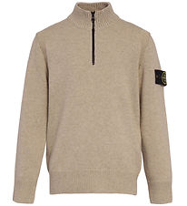 Stone Island Polobluse - Strik - Desert