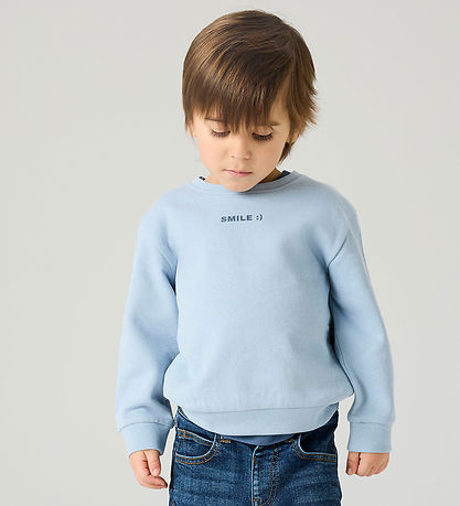 Name It Sweatshirt - NmmDilasso - Blue Fog