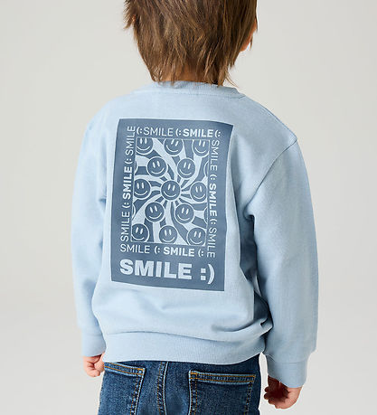 Name It Sweatshirt - NmmDilasso - Blue Fog
