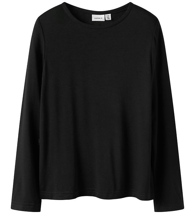 Name It Bluse - Viskose - NkfRokia - Sort