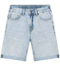 Indian Blue Jeans Shorts - Long - Light Denim Blue