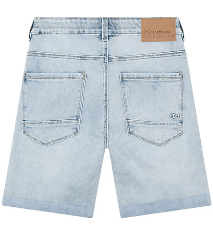 Indian Blue Jeans Shorts - Long - Light Denim Blue