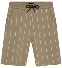 Indian Blue Jeans Sweatshorts - Jog Stripe - Sand Storm