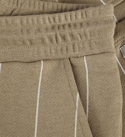 Indian Blue Jeans Sweatshorts - Jog Stripe - Sand Storm