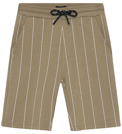 Indian Blue Jeans Sweatshorts - Jog Stripe - Sand Storm