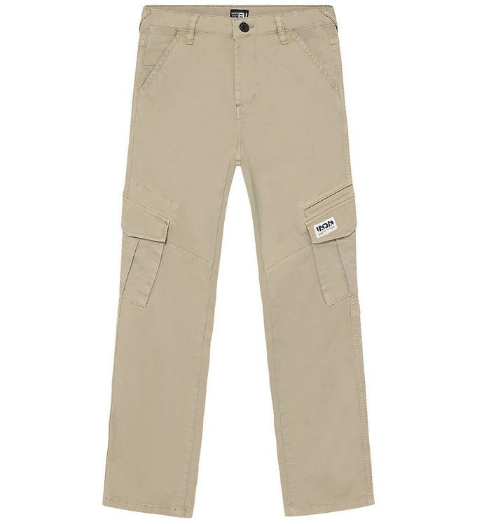 Indian Blue Jeans Bukser - Cargo Straight - Light Sand