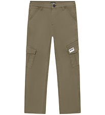 Indian Blue Jeans Shorts - Loose Worker - Army Ash