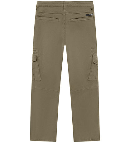 Indian Blue Jeans Shorts - Loose Worker - Army Ash