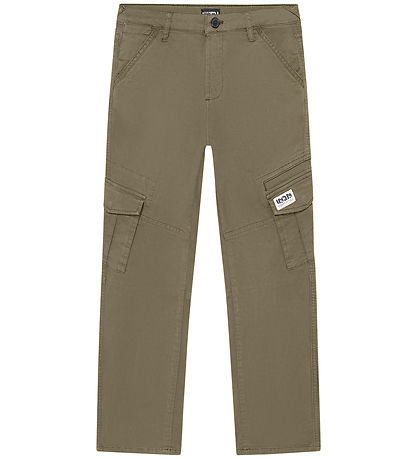 Indian Blue Jeans Shorts - Loose Worker - Army Ash