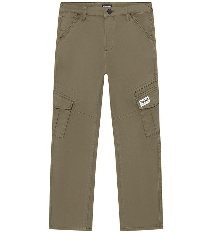 Indian Blue Jeans Shorts - Loose Worker - Army Ash