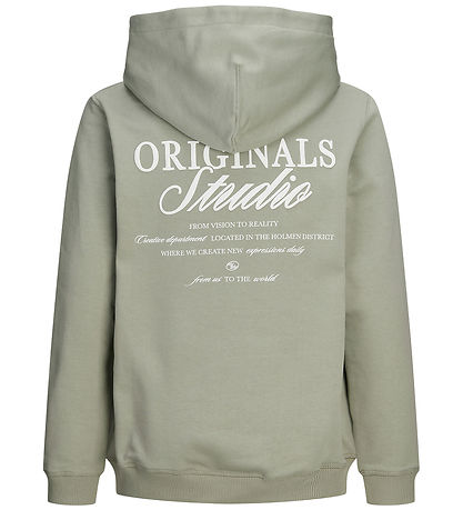 Jack & Jones Hættetrøje - JorNorrebro - Seagrass