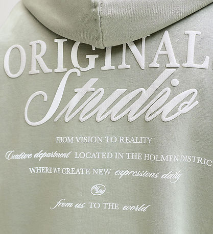 Jack & Jones Hættetrøje - JorNorrebro - Seagrass