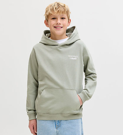 Jack & Jones Hættetrøje - JorNorrebro - Seagrass