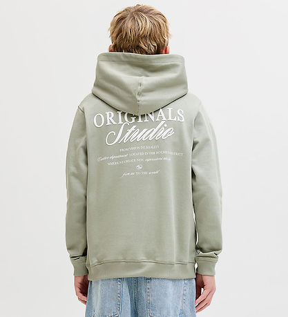 Jack & Jones Hættetrøje - JorNorrebro - Seagrass