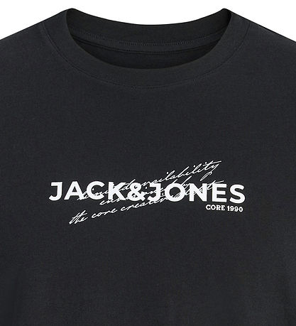 Jack & Jones T-shirt - JcoEterna - Sort