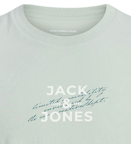 Jack & Jones T-shirt - JcoEterna - Aqua Gray
