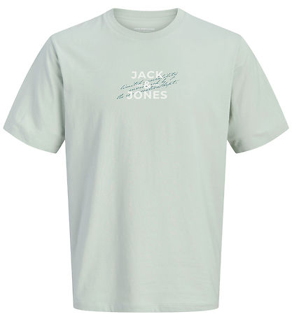Jack & Jones T-shirt - JcoEterna - Aqua Gray
