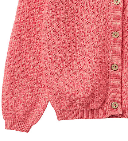 Wheat Cardigan - Strik - Magnella - Coral