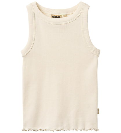 Wheat Top - Rib - Minka - Ivory
