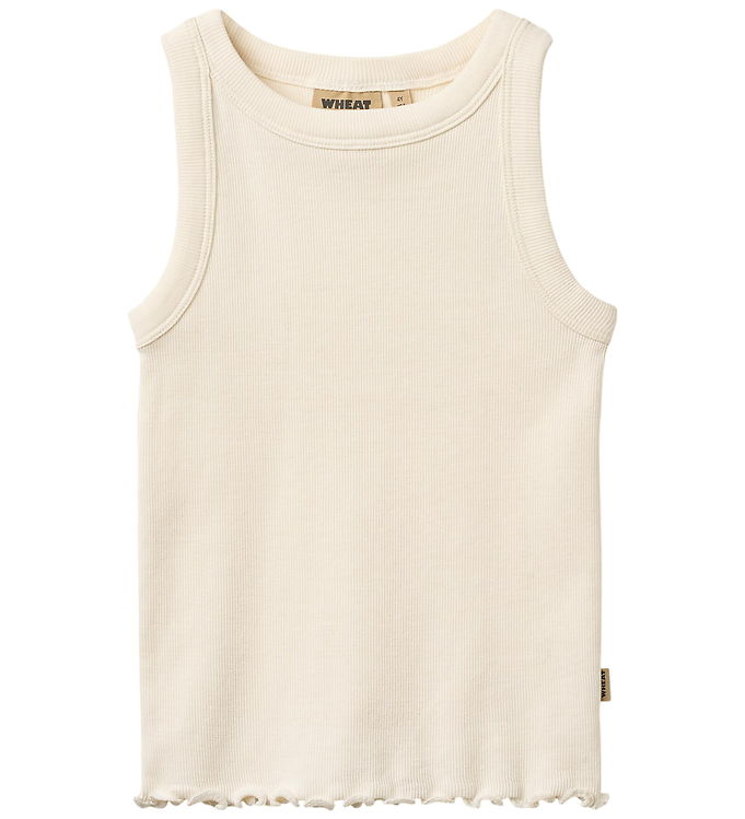 Wheat Top - Rib - Minka - Ivory