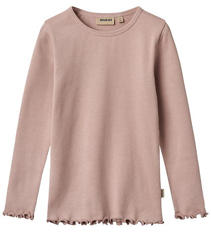 Wheat Bluse - Rib - 2-pak - Ida - Rose Powder