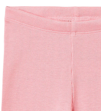 Wheat Leggings - Rib - Maddy - Bubblegum