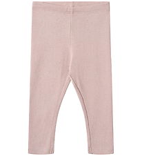 Wheat Leggings - Rib - Maddy - Rose Cloud