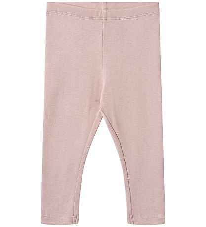 Wheat Leggings - Rib - Maddy - Rose Cloud