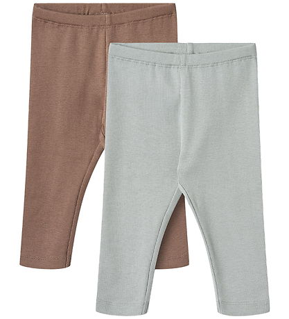 Wheat Leggings - Rib - 2-pak - Jules - Soft Rain Brown