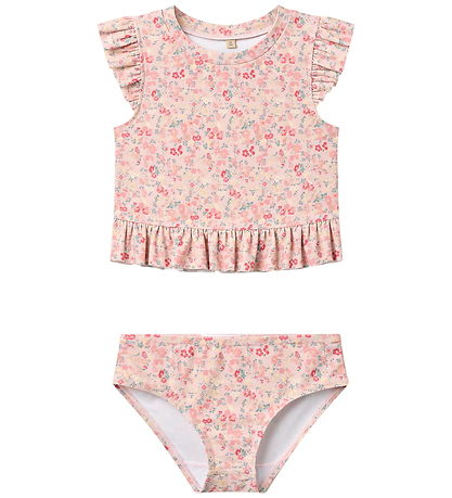 Wheat Bikini - Alma - Powder Flowers and Seashells