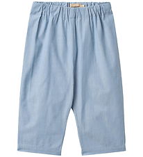 Wheat Bukser - Ashley - Blue Chambrey