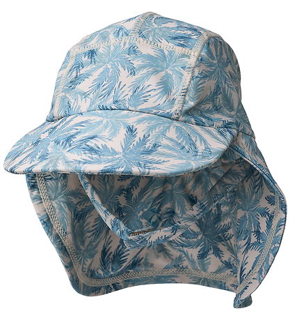 Wheat Badehat - Tonga - Blue Palm