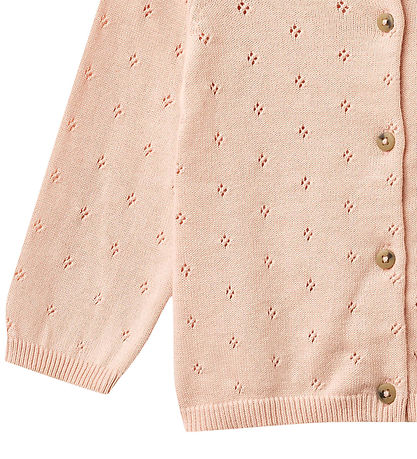 Wheat Cardigan - Strik - Maia - Powder