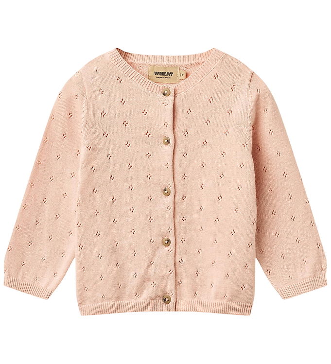 Wheat Cardigan - Strik - Maia - Powder