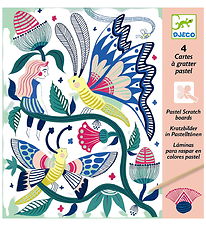 Djeco Tegnesæt - Pastel Scratch