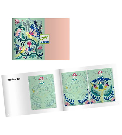 Djeco Tegnesæt - Pastel Scratch