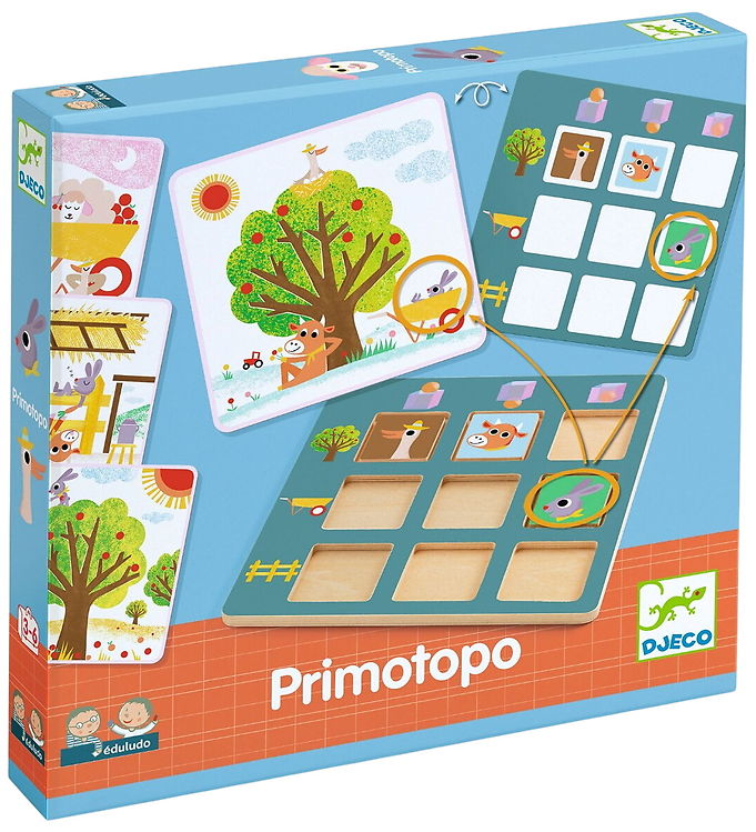 Djeco Læringsspil - Primotopo