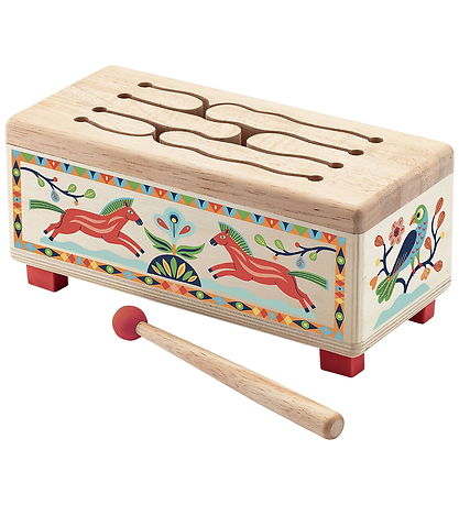 Djeco Musikinstrument - Trætromme