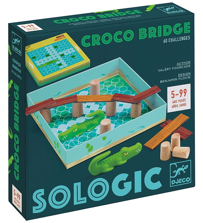 Djeco Spil - Sologic - Croco Bridge