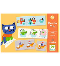 Djeco Puslespil - 8 Puzzles