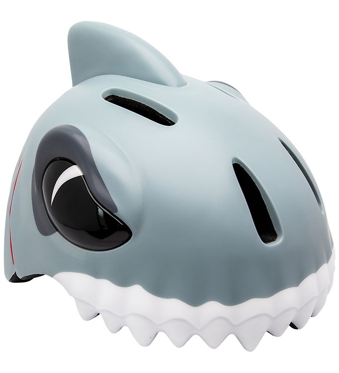 Crazy Safety Cykelhjelm - Shark - Grey