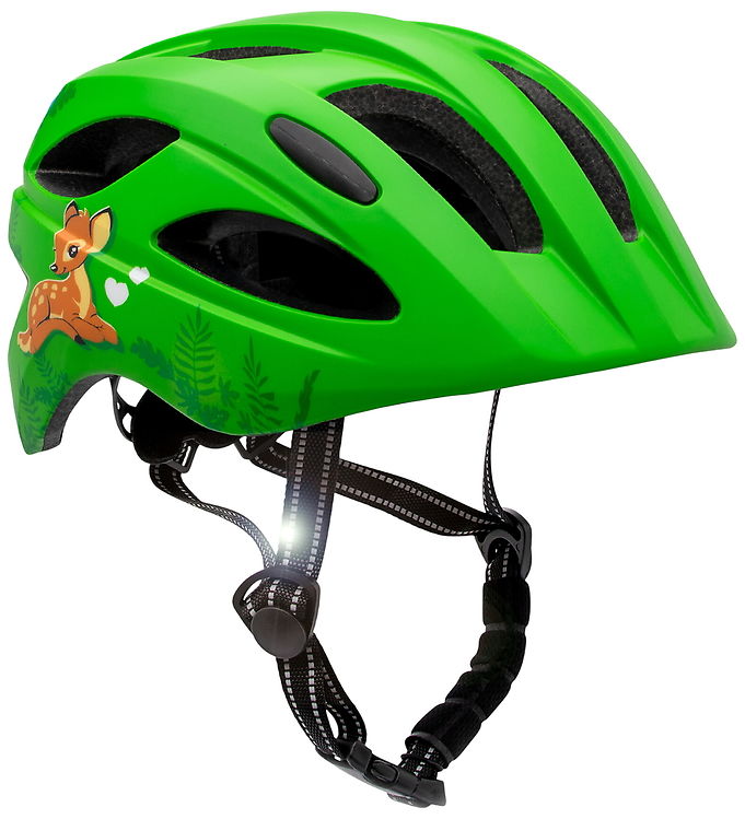 Crazy Safety Cykelhjelm - Cool Cute - S - Green