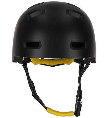 Crazy Safety Cykelhjelm - Rampage Skating - Black/ Orange