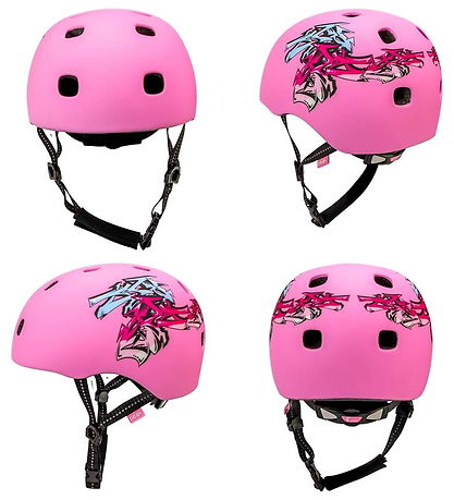 Crazy Safety Cykelhjelm - Ramp - Pink