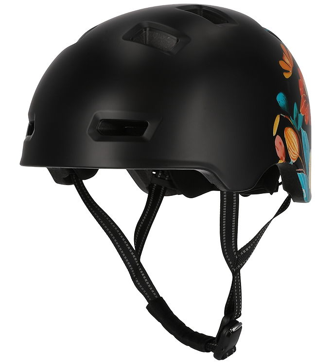 Crazy Safety Cykelhjelm - Rampage Flower - M - Carrot